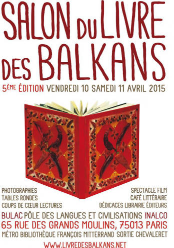 Afisul Salon du livre des Balkans