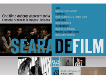 Cinci filme studentesti at SEARA DE FILM de la ICR