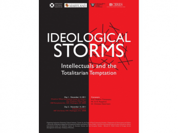 Furtuni ideologice Intelectualii si tentatia ideologiei" - conferinta la Washington DC
