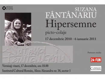 "Hipersemne" - expozitie Suzana Fantanariu la ICR