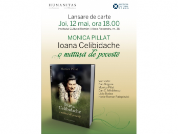 Lansarea volumului Ioana Celibidache, o matusa de poveste" de Monica Pillat