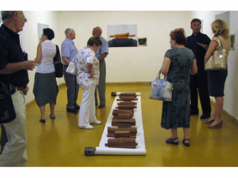 Prezenta memoriei Expozitie de sculptura a artistului Caius Rotaru, la Matnas Rosh Pina 8-22 noiembrie 2011
