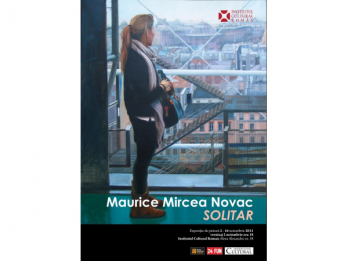 Solitar - pictura de Maurice Mircea Novac la Institutul Cultural Roman