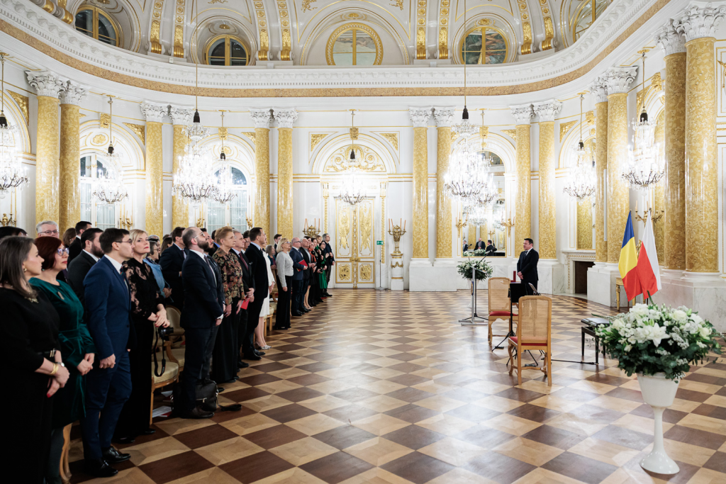 Ziua Solidaritatii romano-polone la Varsovia recitalul Cvartetului Arcadia si promovarea Concursului George Enescu