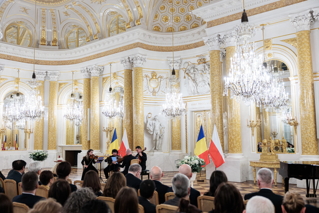 Ziua Solidaritatii romano-polone la Varsovia recitalul Cvartetului Arcadia si promovarea Concursului George Enescu