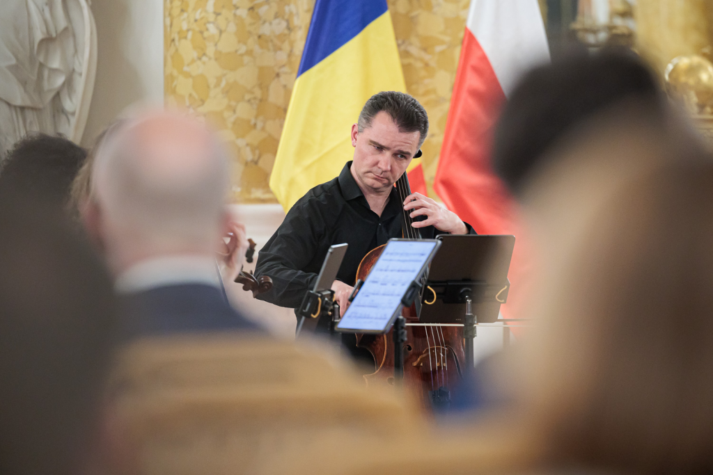 Ziua Solidaritatii romano-polone la Varsovia recitalul Cvartetului Arcadia si promovarea Concursului George Enescu