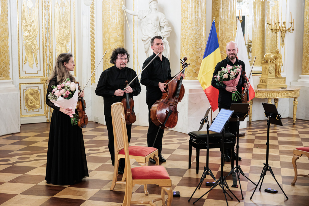 Ziua Solidaritatii romano-polone la Varsovia recitalul Cvartetului Arcadia si promovarea Concursului George Enescu