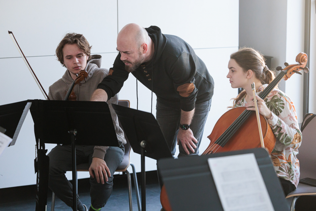 Ziua Solidaritatii romano-polone la Varsovia recitalul Cvartetului Arcadia si promovarea Concursului George Enescu