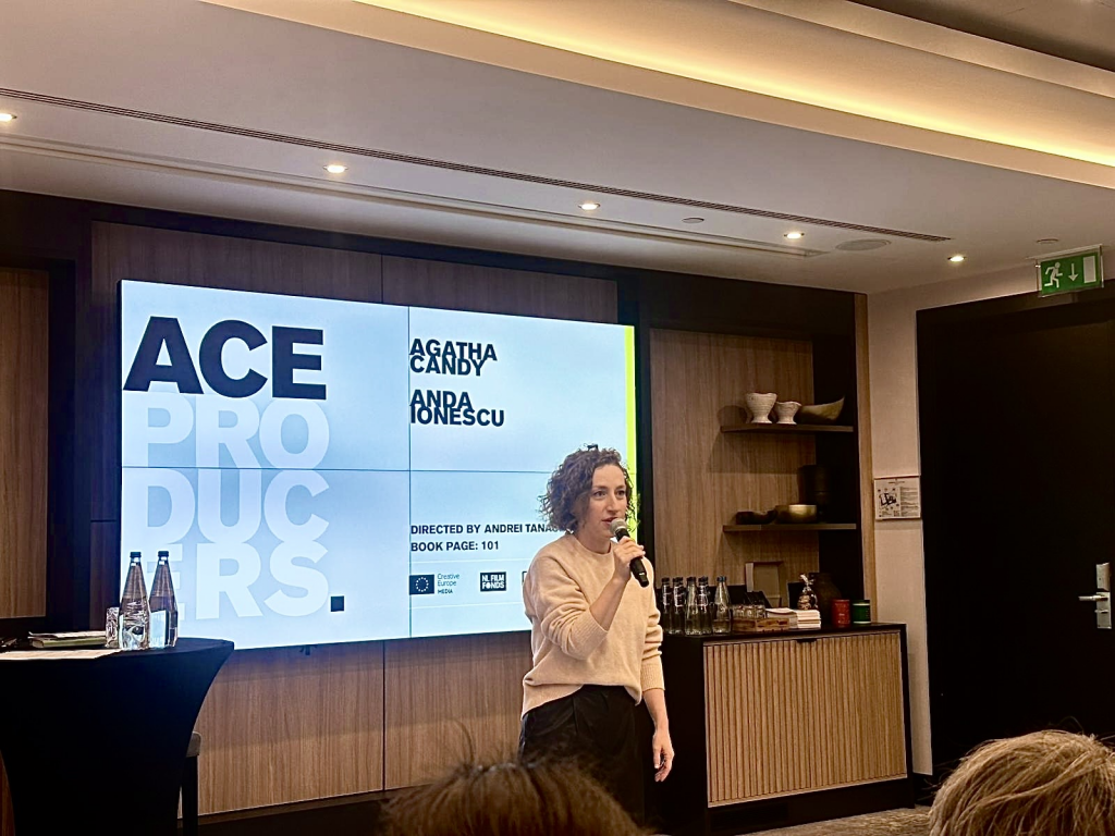 Producatoarea de film Anda Ionescu participa la ACE Producers, Varsovia