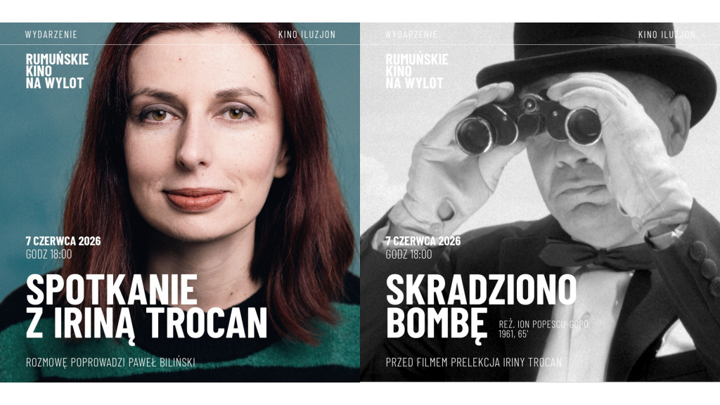 Pop-up Rumunia Romanian Cinema Inside Out| intalnire cu Irina Trocan | Proiectia filmului S-a furat o bomba, de Ion Popescu-Gopo