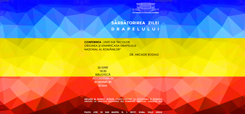 Sărbătorirea Zilei Drapelului Conferința Uniţi Sub Tricolor