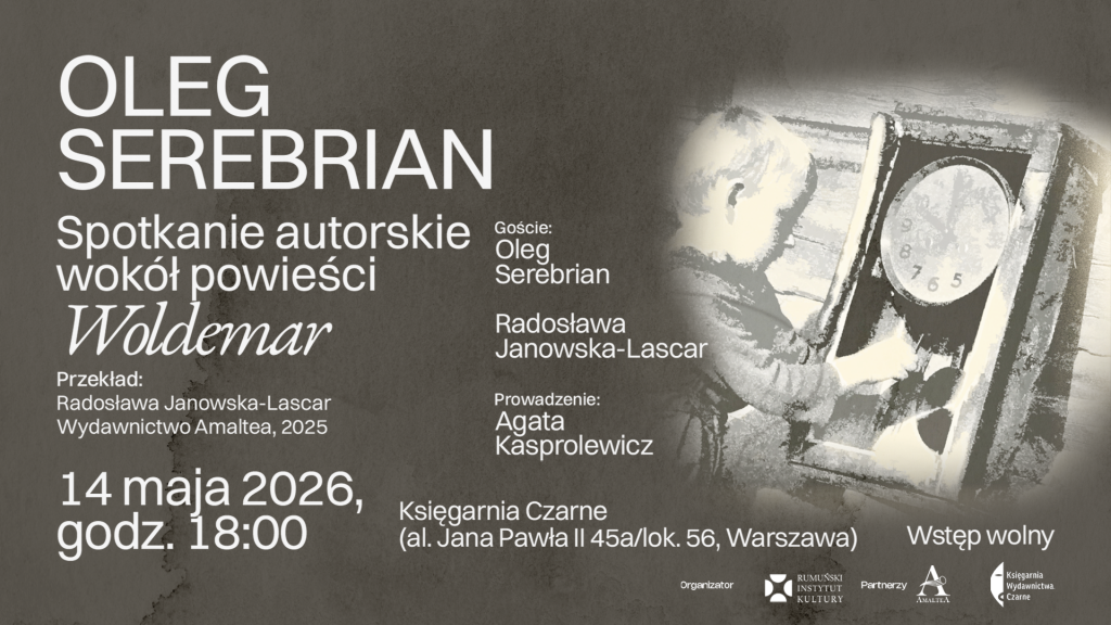 Premiera varsoviana a romanului Woldemar de Oleg Serebrian