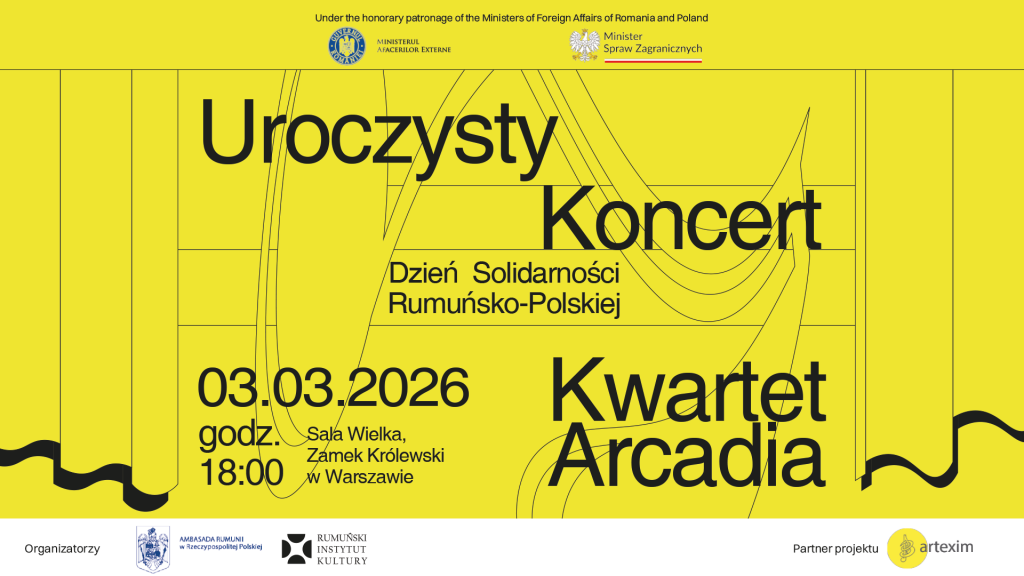 Ziua Solidaritatii romano-polone la Varsovia recitalul Cvartetului Arcadia si promovarea Concursului George Enescu