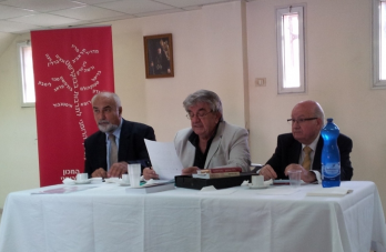 12102012 lansare la Seminarul Teologic Armean din cadrul Patriarhiei Armene de la Ierusalim