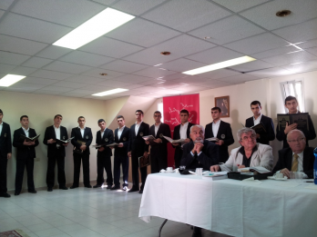12102012 lansare la Seminarul Teologic Armean din cadrul Patriarhiei Armene de la Ierusalim