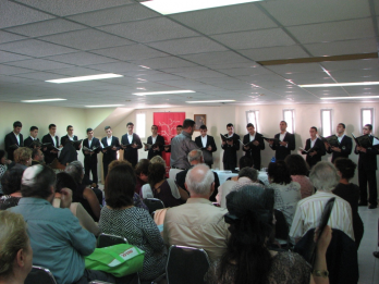 12102012 lansare la Seminarul Teologic Armean din cadrul Patriarhiei Armene de la Ierusalim