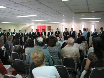 12102012 lansare la Seminarul Teologic Armean din cadrul Patriarhiei Armene de la Ierusalim