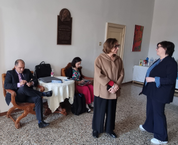 Angela De Maria (Departement des Manuscrits de la Bibliotheque nationale de France, Parigi), Claudia Pingaro (Universita della Campania Luigi Vanvitelli), Anita Paolicchi (Universita di Pisa), Marius Paduraru (Museo Regionale Arges di Pitesti)