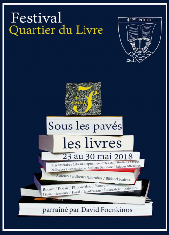 Affiche Quartier du livre 2018