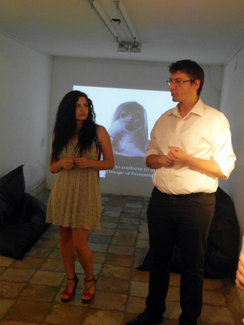3 iulie 2013 Vernisaj expozitie Mimicry de Gabriela Stoica, Mica Galerie