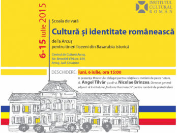 30 de liceeni din Basarabia istorica vin la Scoala de vara Cultura si identitate romaneasca de la Arcus, jud Covasna
