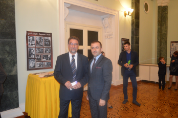  Spectacolul (D)efectul Placebo, TN Ion Luca Caragiale, Bucuresti- (de la s-d) Geo Popa, secretar de stat in Ministerul Culturii si Identitatii Nationale, Mirel Talos, Vicepresedinte ICR,