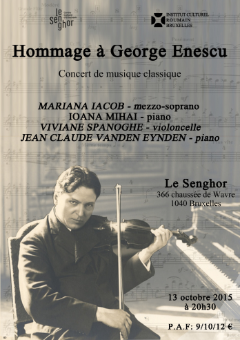 Affiche - Hommage a George Enescu