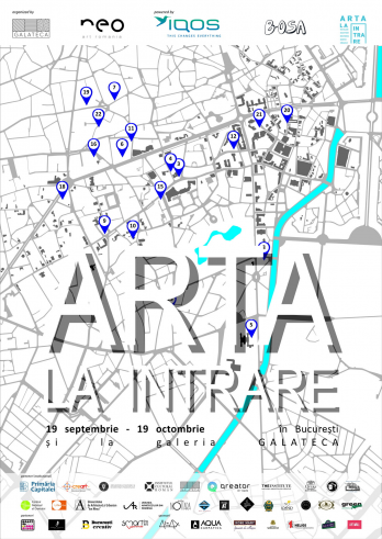 Afis Arta la intrare