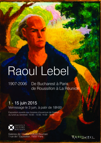 Afis expo Raul Lebel