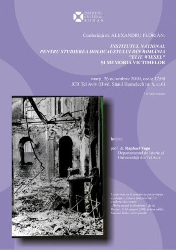 Afisul conferintei - 26102010