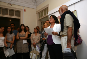 alocutiune a directoarei Muzeului, dna Joaquina Soares