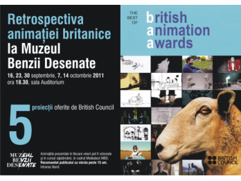 Animatii britanice la Muzeul Benzii Desenate