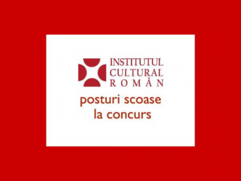 ANUNt - Concurs pentru ocuparea unor posturi  IULIE