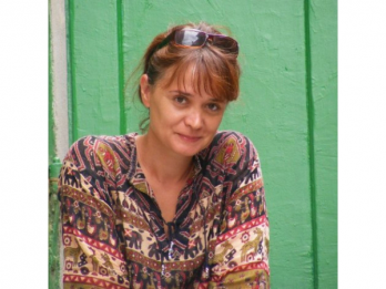 Autoarea Sinziana Popescu in vizita la Stockholm