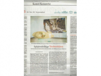 Berliner Zeitung scrie despre prima expozitie organizata in galeria ICR Berlin