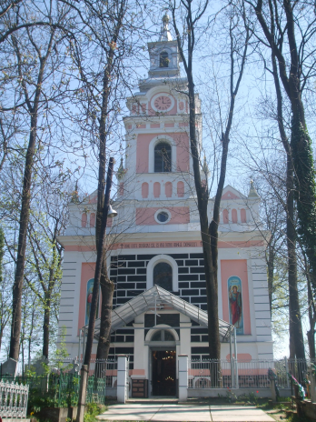 Biserica din Apsa de Mijloc (nordul Maramuresului, regiunea Transcarpatia, Ucraina)