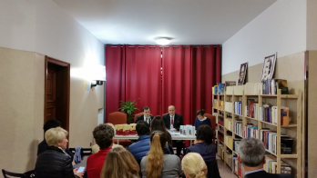 Bujor Nedelcovici at Consolato Generale di Romania di Milano