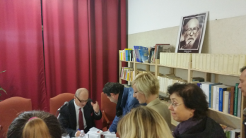 Bujor Nedelcovici at Consolato Generale di Romania di Milano