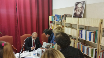 Bujor Nedelcovici at Consolato Generale di Romania di Milano