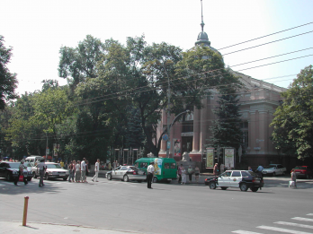 Sala cu Orga din Chisinau, restaurata cu sprijinul Romaniei (Basarabia, Republica Moldova)