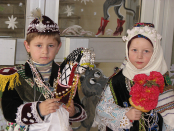 Colindatori din Herta (Tinutul Herta, regiunea Cernauti, Ucraina)