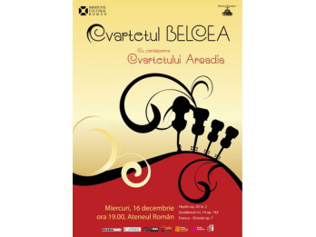 Concert extraordinar in incheierea Rezidentiatului Cvartetului Belcea la Ateneul Roman