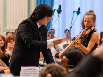 Concert simfonic Chisinau Youth Orchestra la Sala cu Orga, 23 august 2014