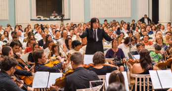 Concert simfonic Chisinau Youth Orchestra la Sala cu Orga, 23 august 2014