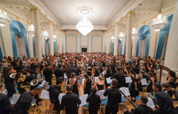 Concert simfonic Chisinau Youth Orchestra la Sala cu Orga, 23 august 2014