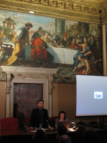 Conferinta despre basmele romanesti la Ateneo Veneto 1