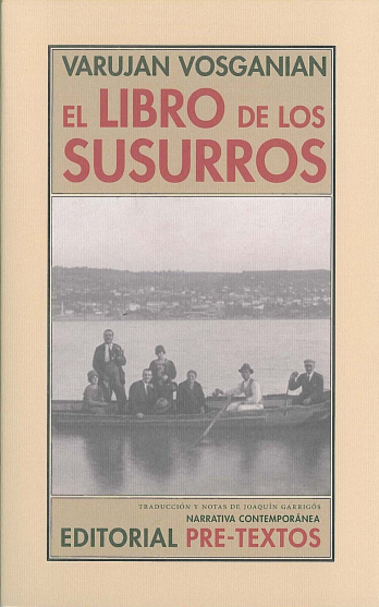 Coperta cartii El libro de los susurros de Varujan Vosganian