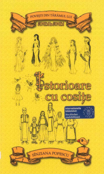 Coperta volumului Istorioare cu cosite