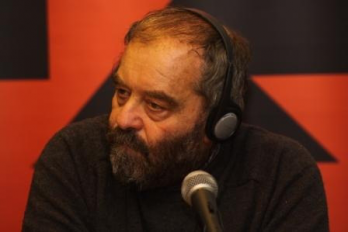 Cristina Corciovescu si Gyorgy Baron la proiectia peliculei Amintiri din Epoca de Aur I