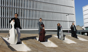 Cvartetul Cellissimo_exterior Casa da Musica din Porto
